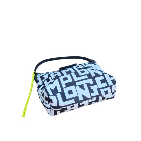 NWOT Longchamp XS Le Pliage LPG Shoulder Bag Black/ White - Picture 3 of 7